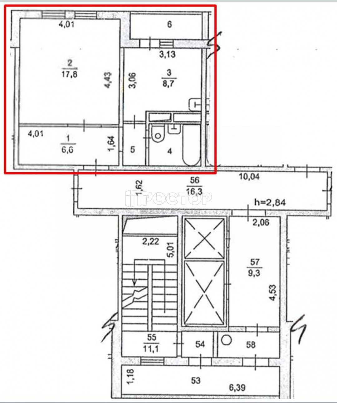 1-комнатная квартира, 38.4 м² - фото 8