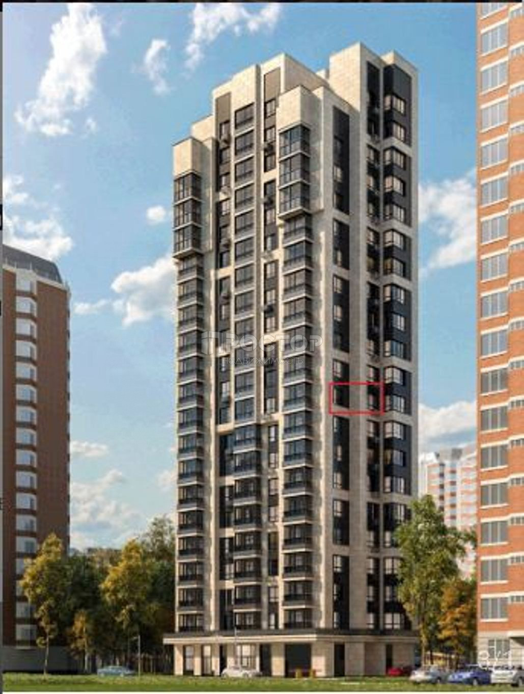 1-комнатная квартира, 38.6 м² - фото 2