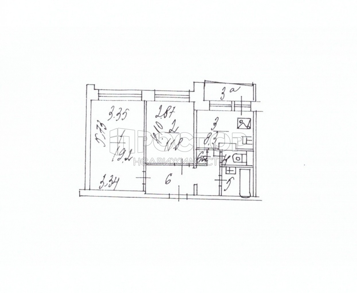 2-комнатная квартира, 52.4 м² - фото 15