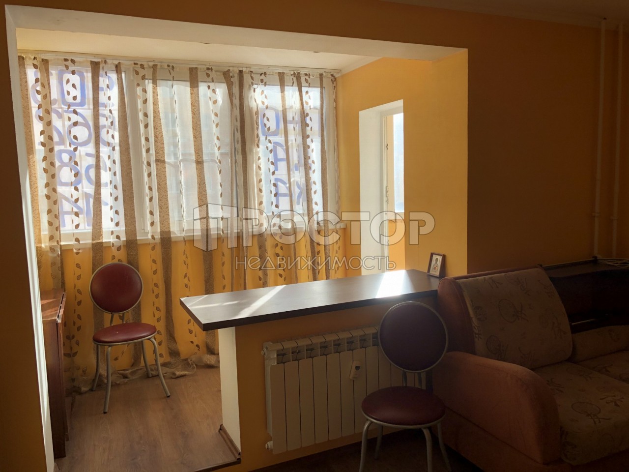 1-комнатная квартира, 34.1 м² - фото 6