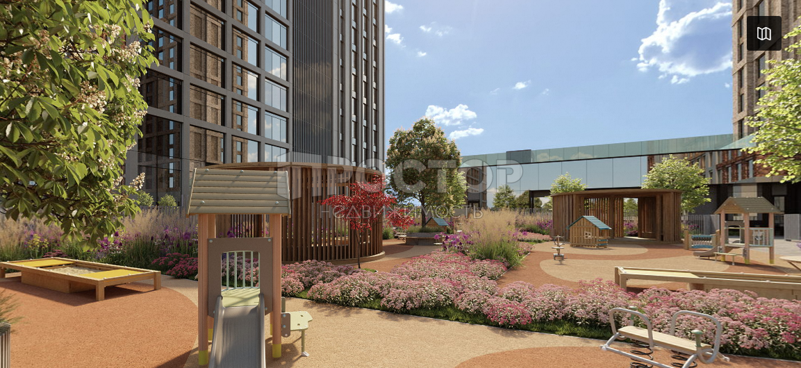 1-комнатная квартира, 39.7 м² - фото 4
