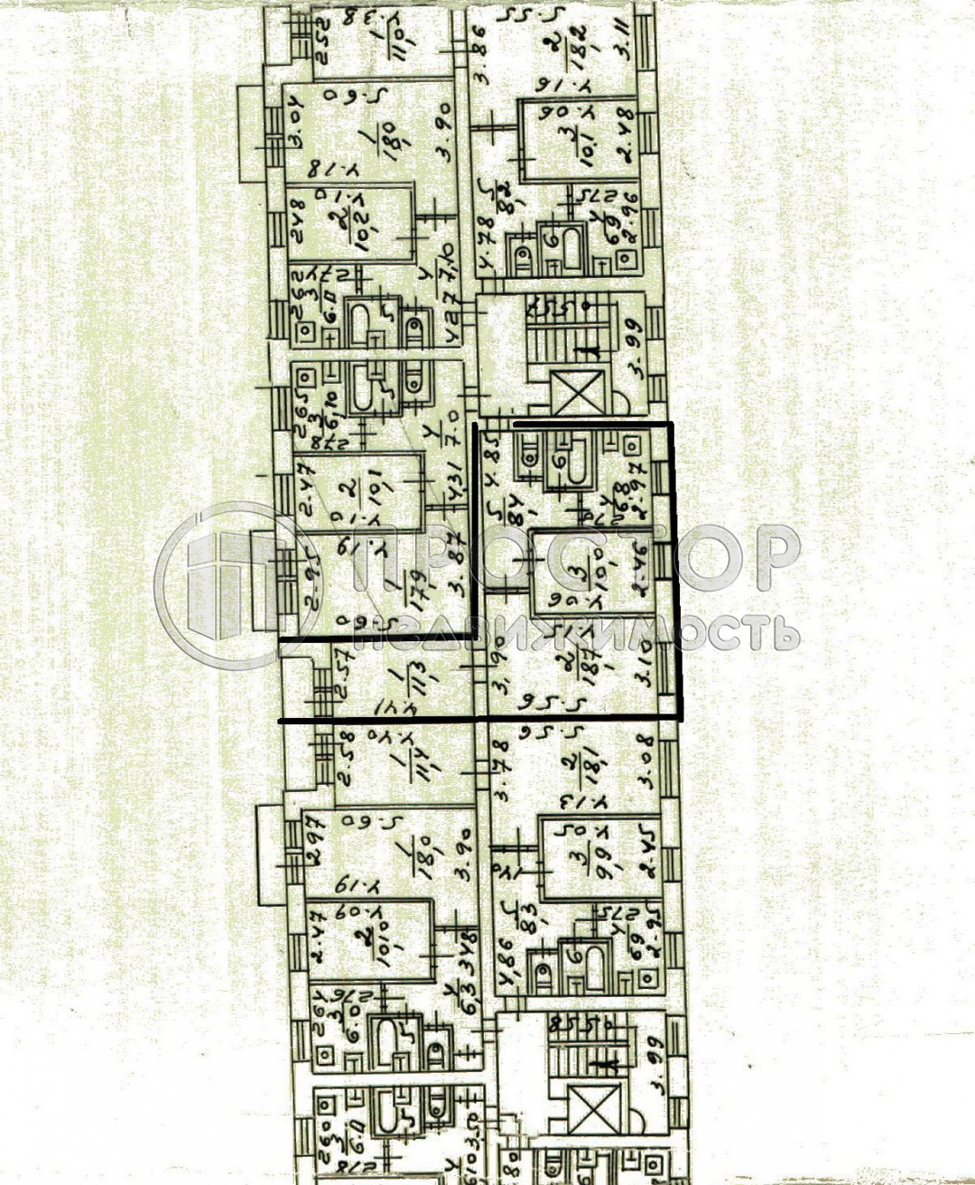 3-комнатная квартира, 58.4 м² - фото 10