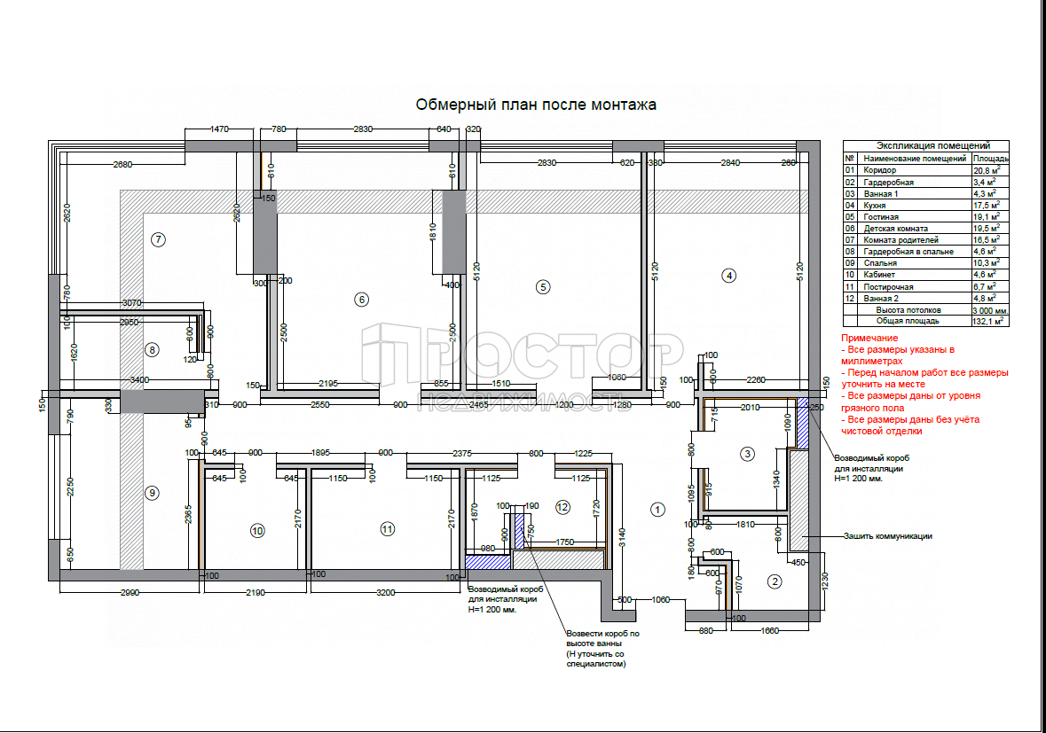 4-комнатная квартира, 141 м² - фото 8