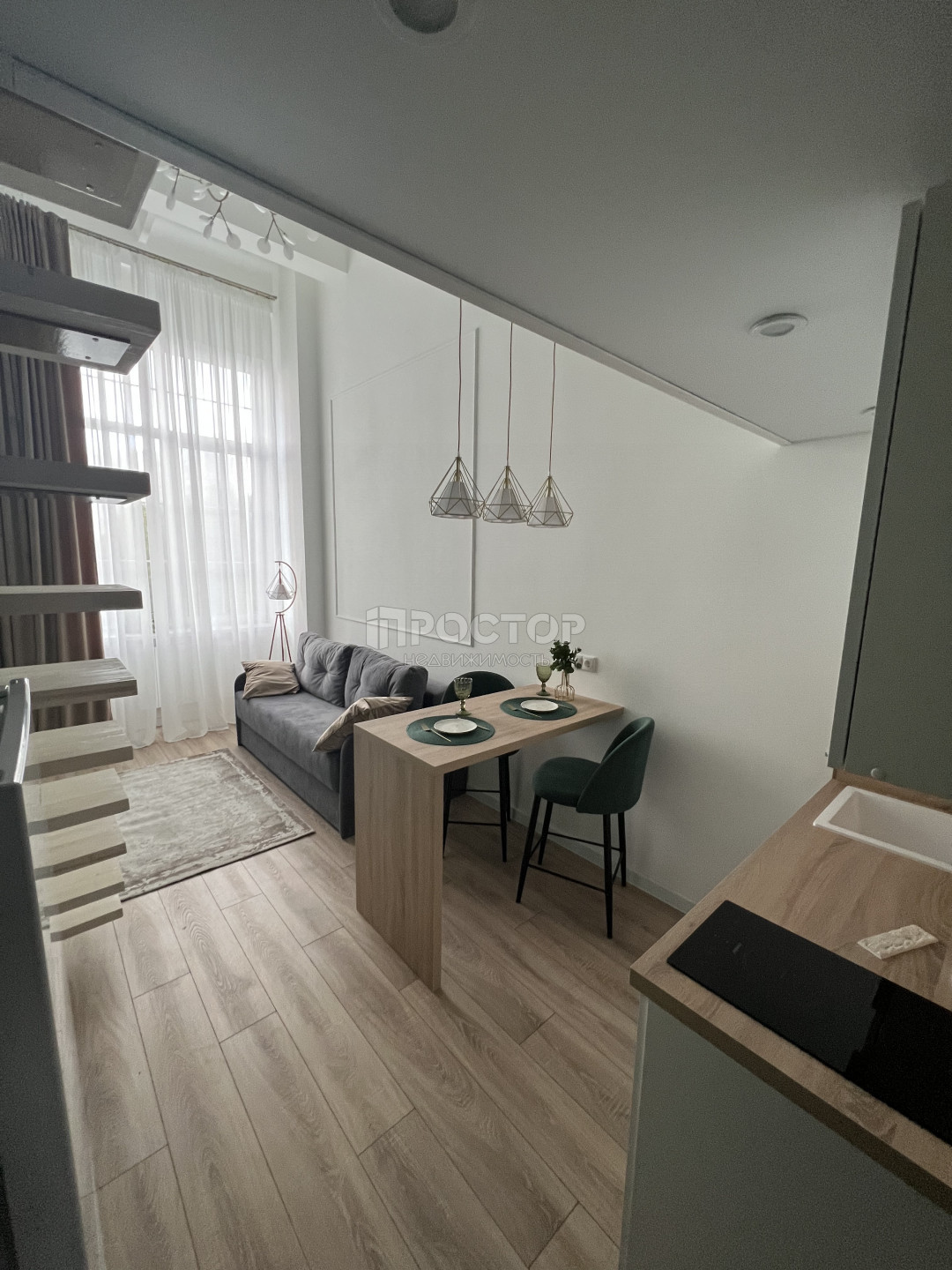1-комнатная квартира, 32 м² - фото 2