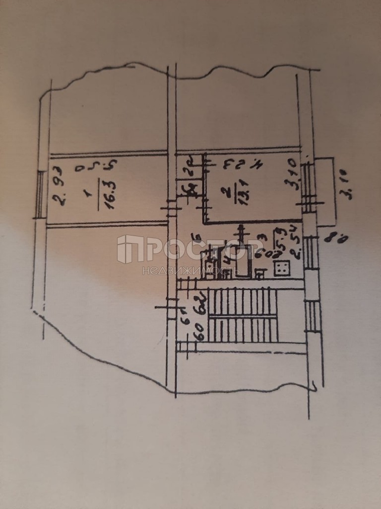 2-комнатная квартира, 47.3 м² - фото 11
