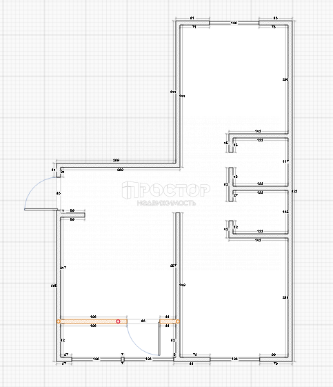 2-комнатная квартира, 57 м² - фото 17