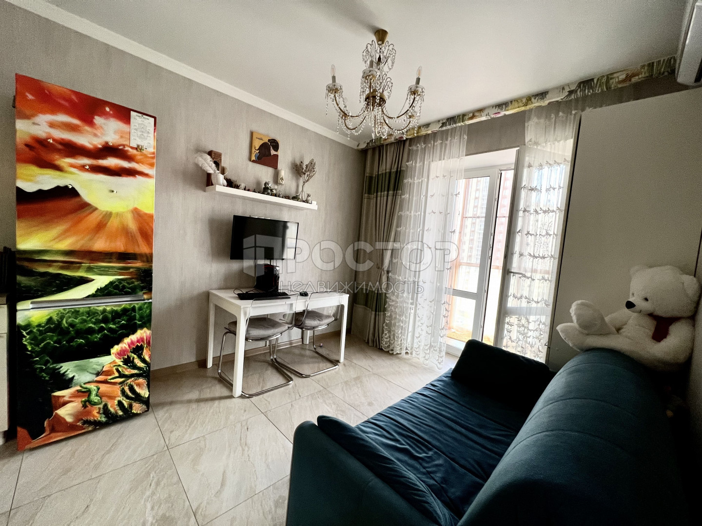 1-комнатная квартира, 33.2 м² - фото 2