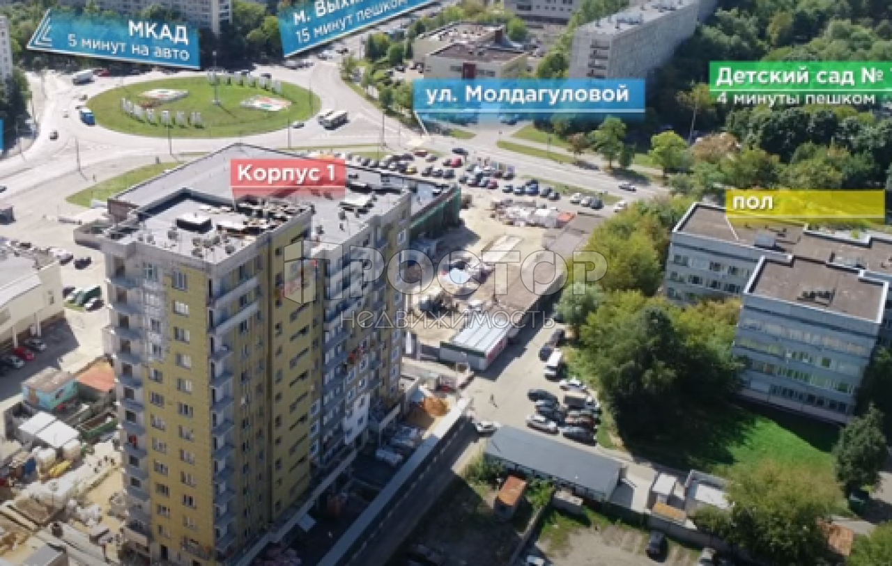 3-комнатная квартира, 86.25 м² - фото 12