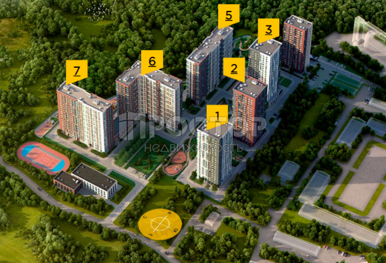 3-комнатная квартира, 85.43 м² - фото 18