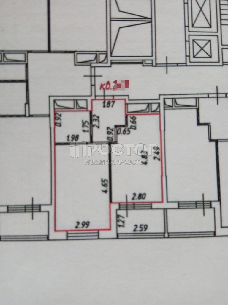 1-комнатная квартира, 35.5 м² - фото 3