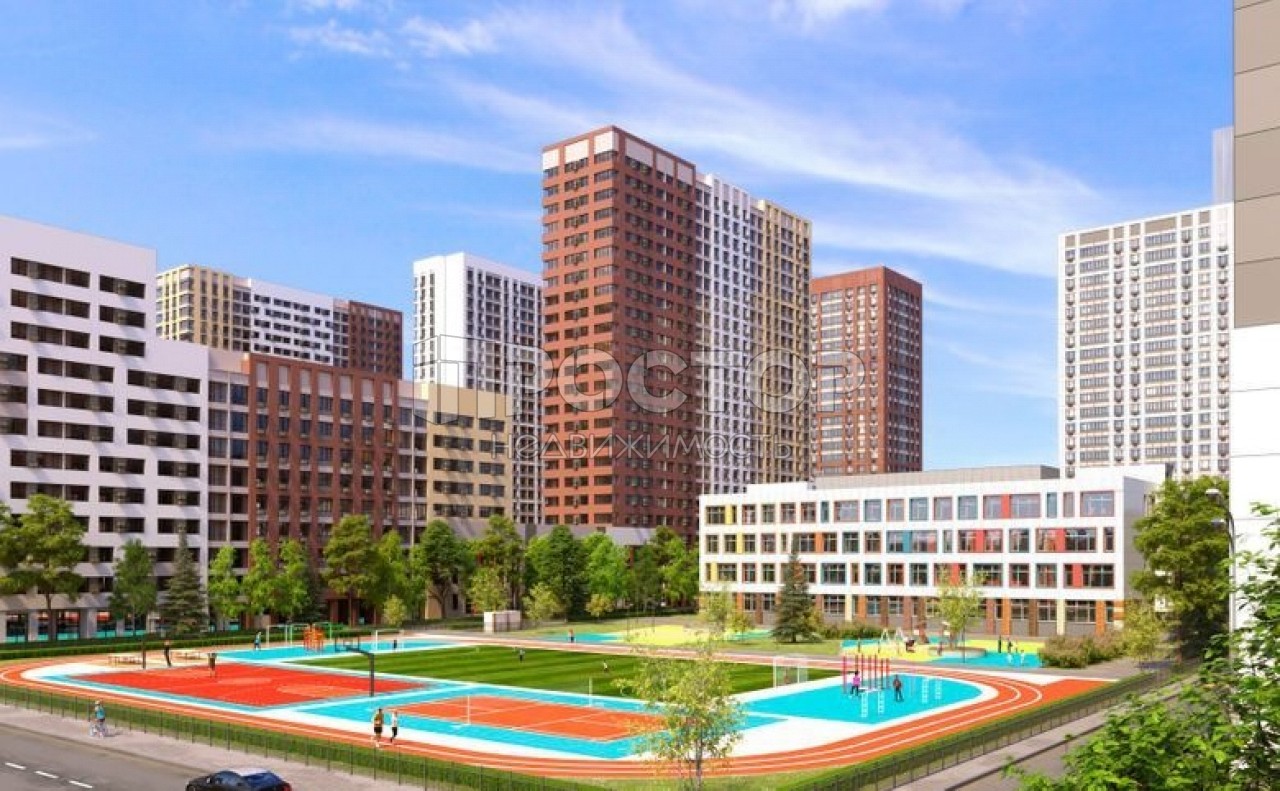 1-комнатная квартира, 39.1 м² - фото 3