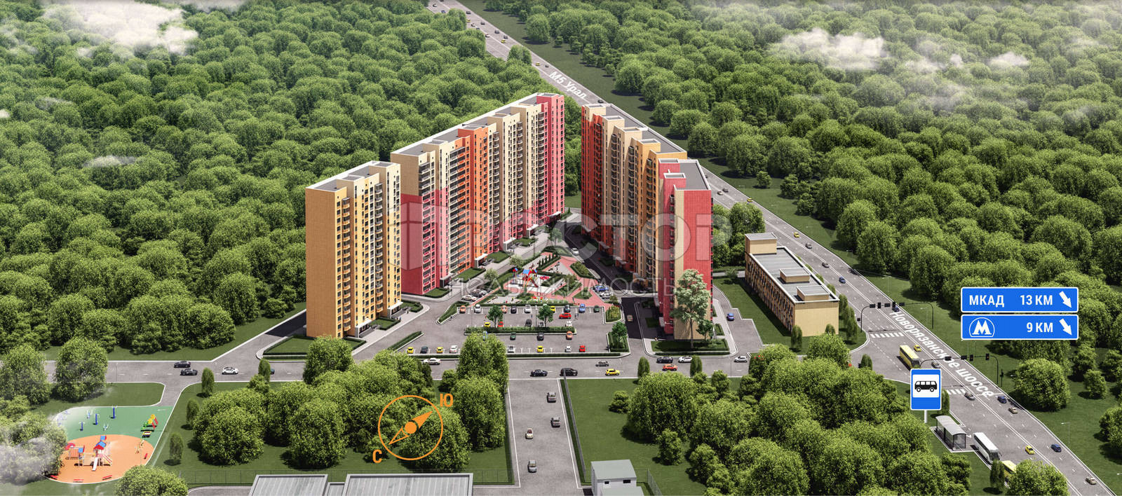 1-комнатная квартира, 36.28 м² - фото 13