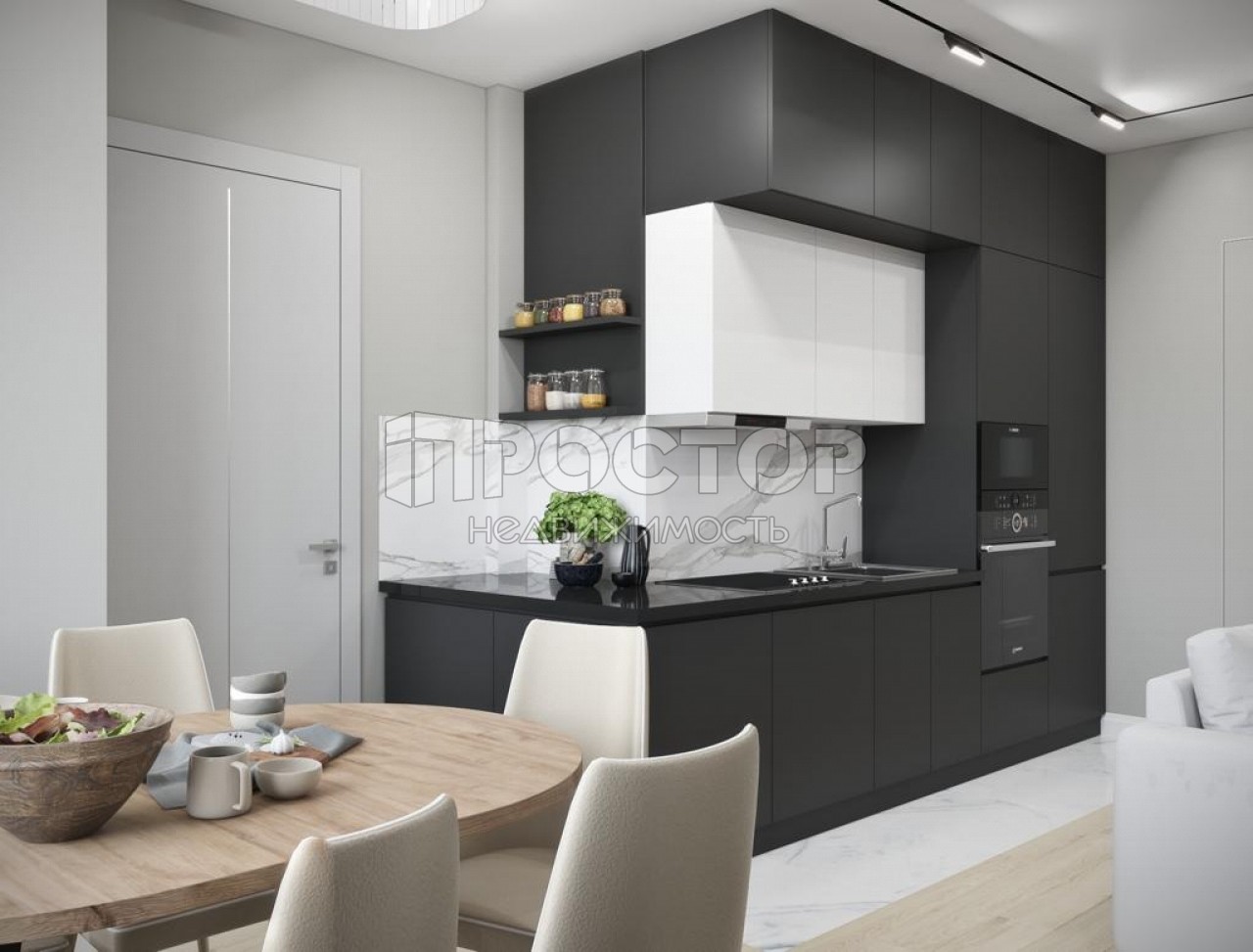 1-комнатная квартира, 47 м² - фото 4