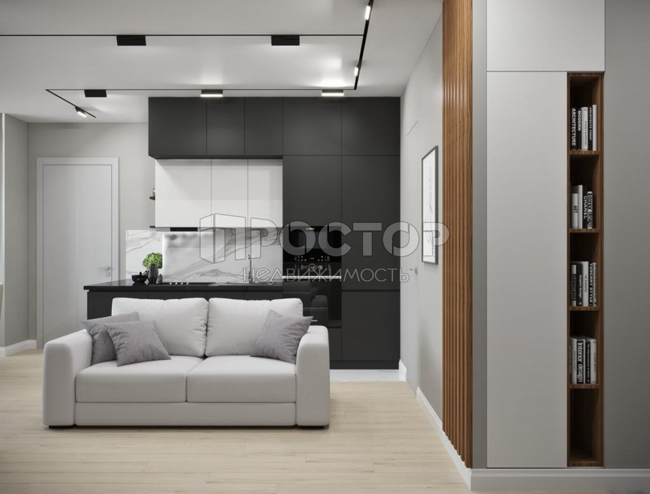 1-комнатная квартира, 47 м² - фото 3