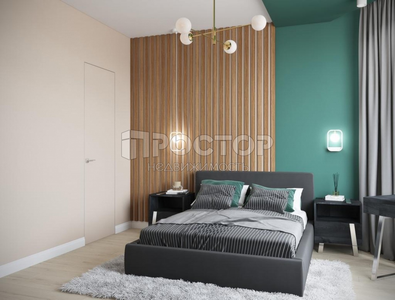 1-комнатная квартира, 47 м² - фото 6