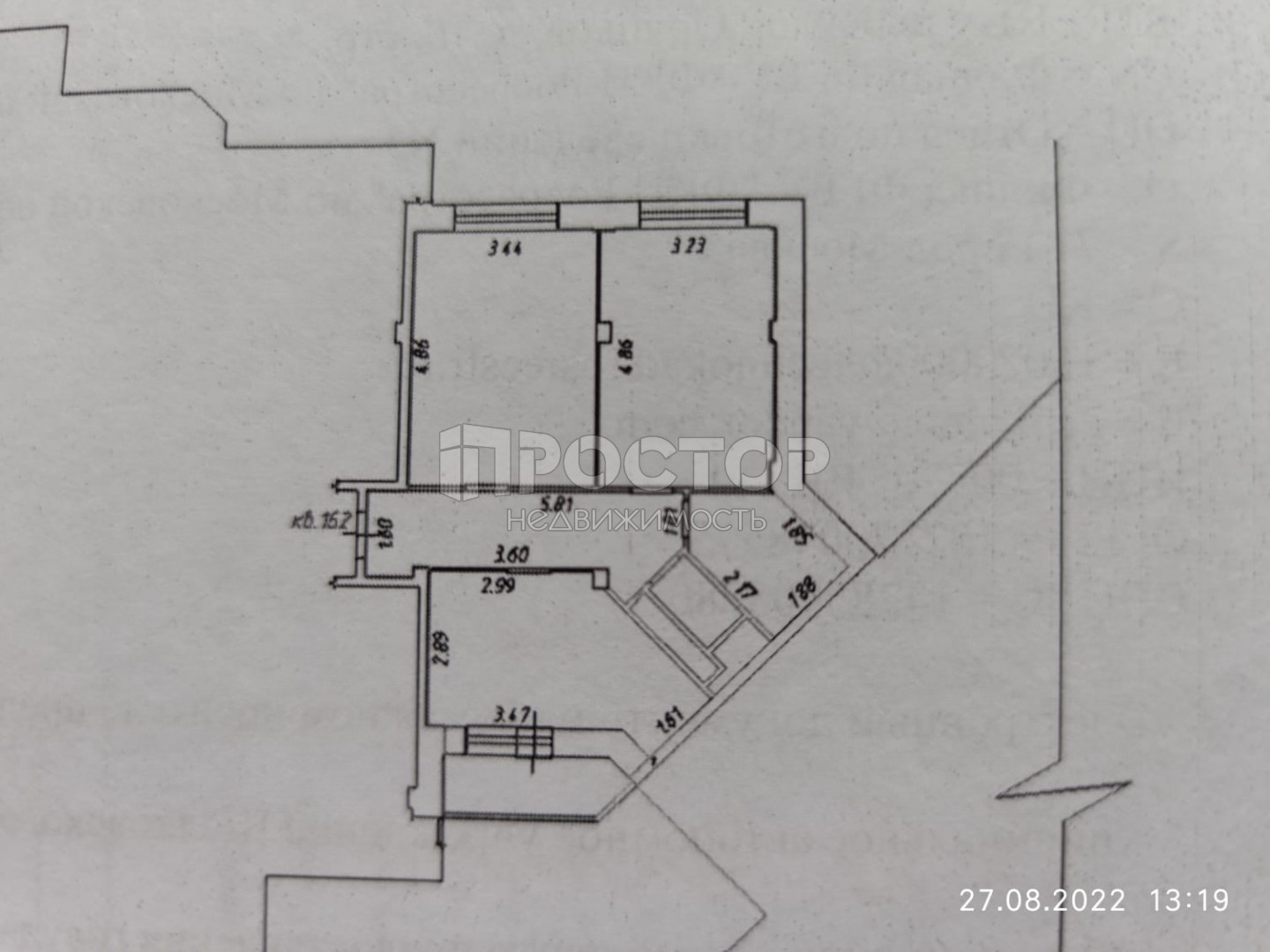 2-комнатная квартира, 62 м² - фото 26