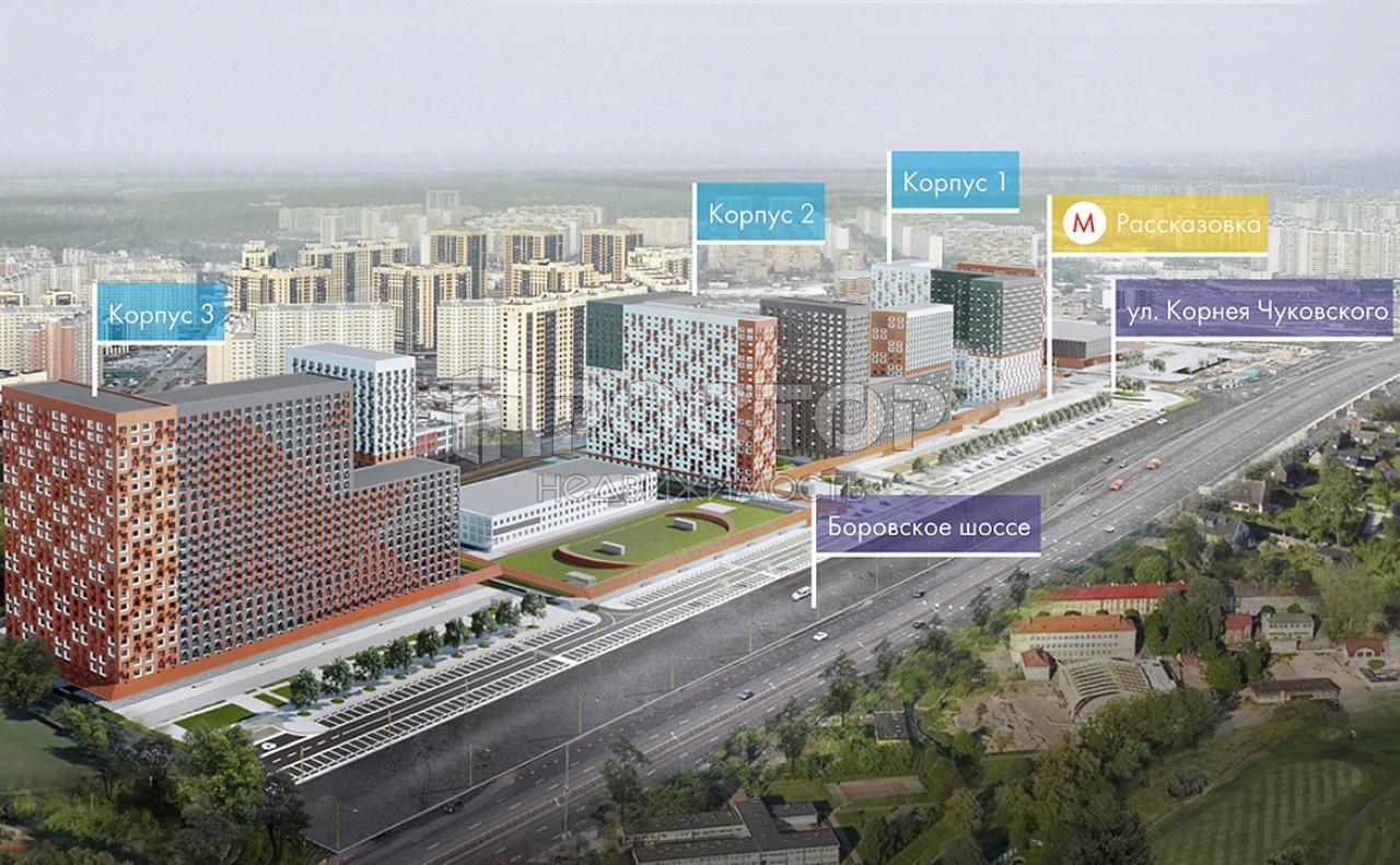 3-комнатная квартира, 83.6 м² - фото 2