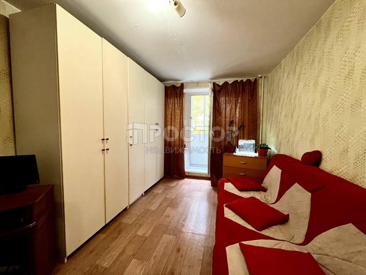 1-комнатная квартира, 32.8 м² - фото 2