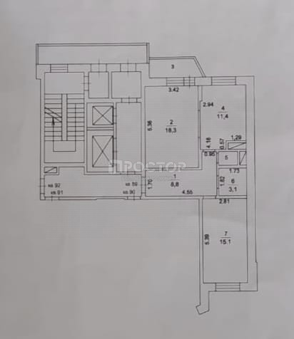 2-комнатная квартира, 58.9 м² - фото 14