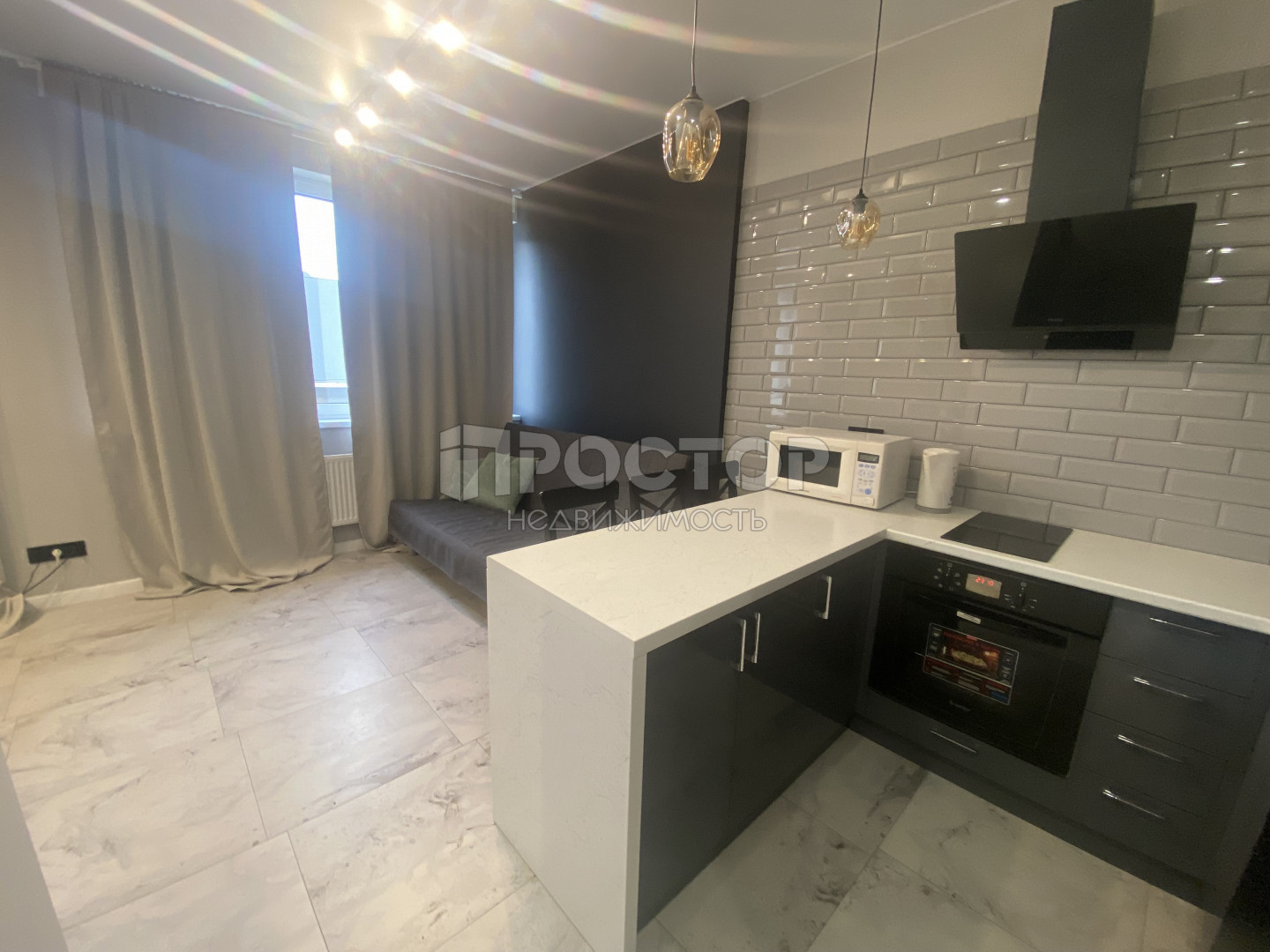 1-комнатная квартира, 40 м² - фото 11