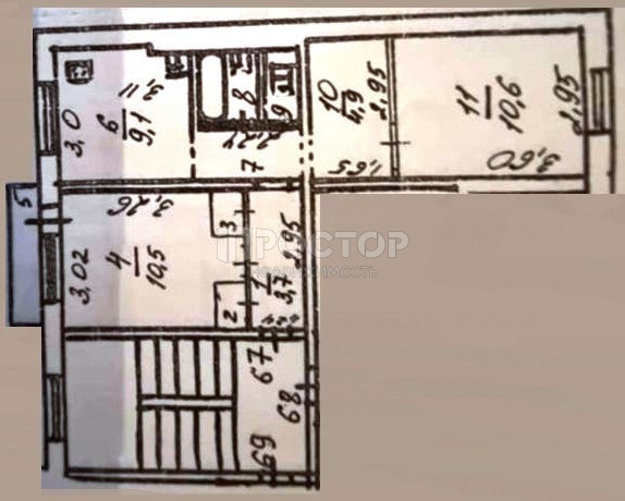 2-комнатная квартира, 46 м² - фото 15
