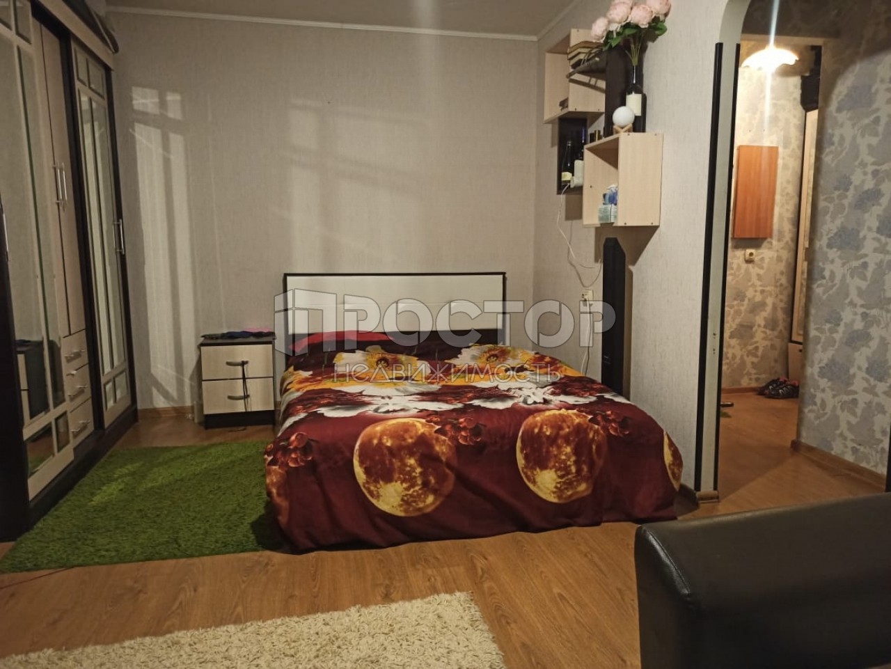 1-комнатная квартира, 32 м² - фото 2