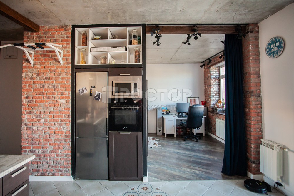 1-комнатная квартира, 52 м² - фото 3