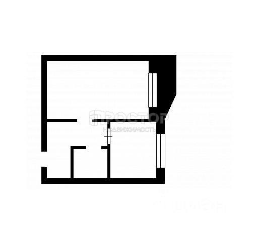 1-комнатная квартира, 37.8 м² - фото 12