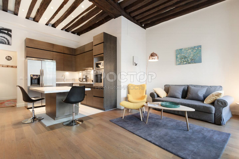 1-комнатная квартира, 37.5 м² - фото 4