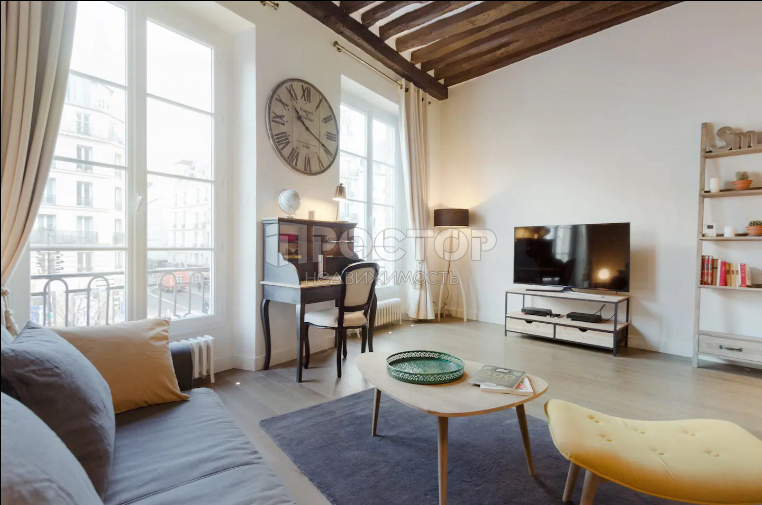 1-комнатная квартира, 37.5 м² - фото 2