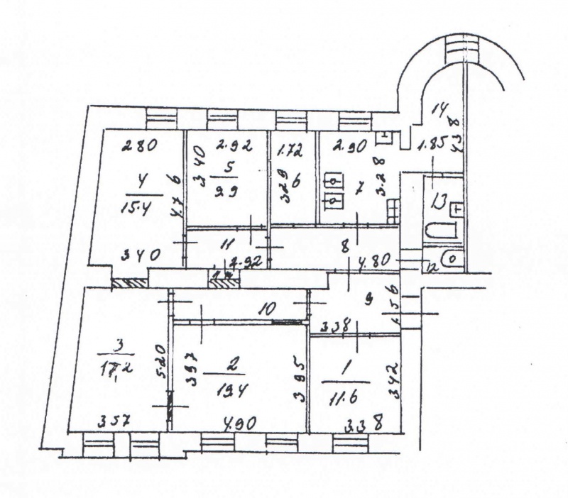 6-комнатная квартира, 120 м² - фото 9