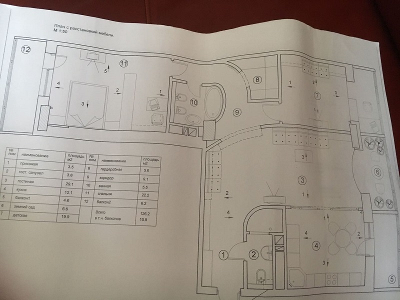 3-комнатная квартира, 126 м² - фото 10