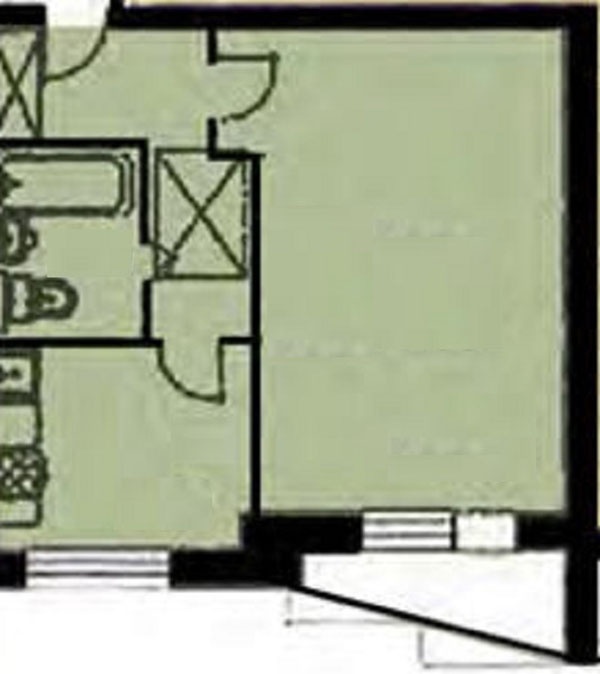 1-комнатная квартира, 33 м² - фото 10