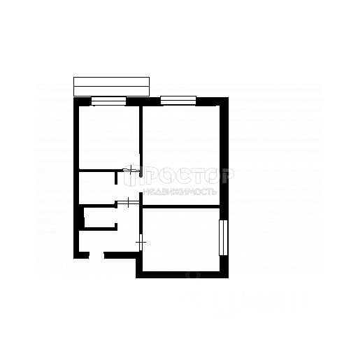 2-комнатная квартира, 38 м² - фото 15