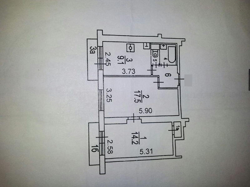 2-комнатная квартира, 47.7 м² - фото 8