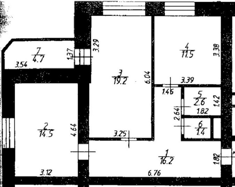 2-комнатная квартира, 65 м² - фото 12