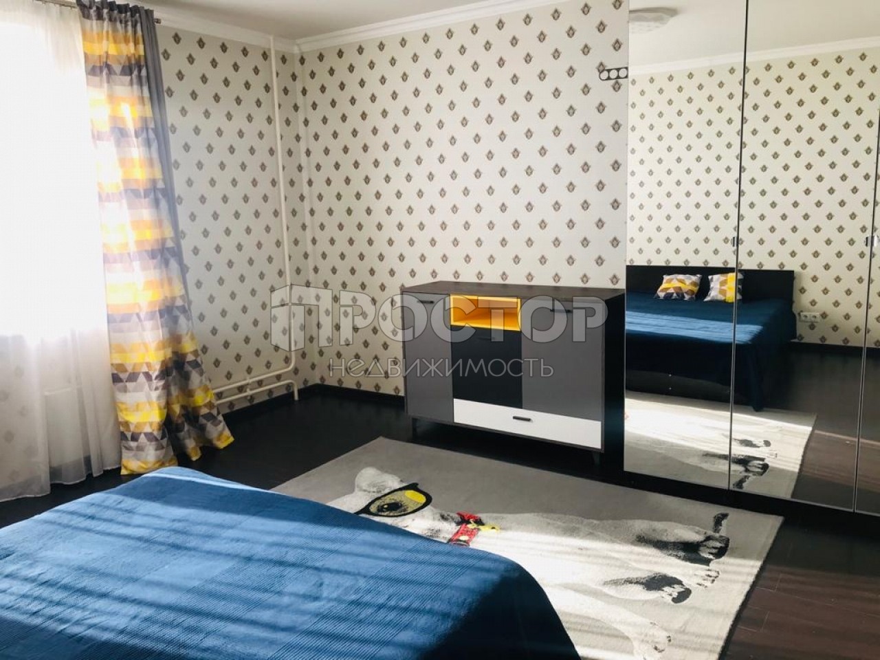 1-комнатная квартира, 45 м² - фото 2