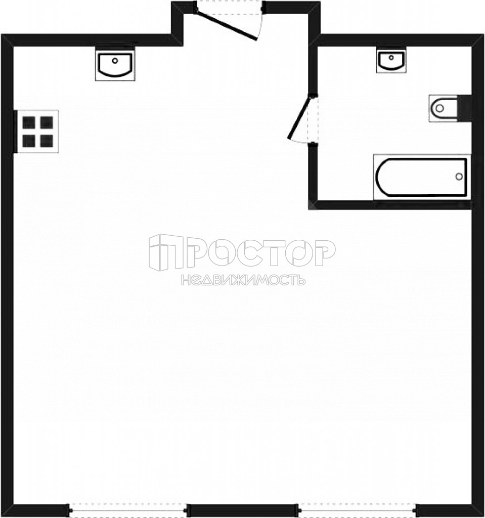 1-комнатная квартира, 37 м² - фото 6