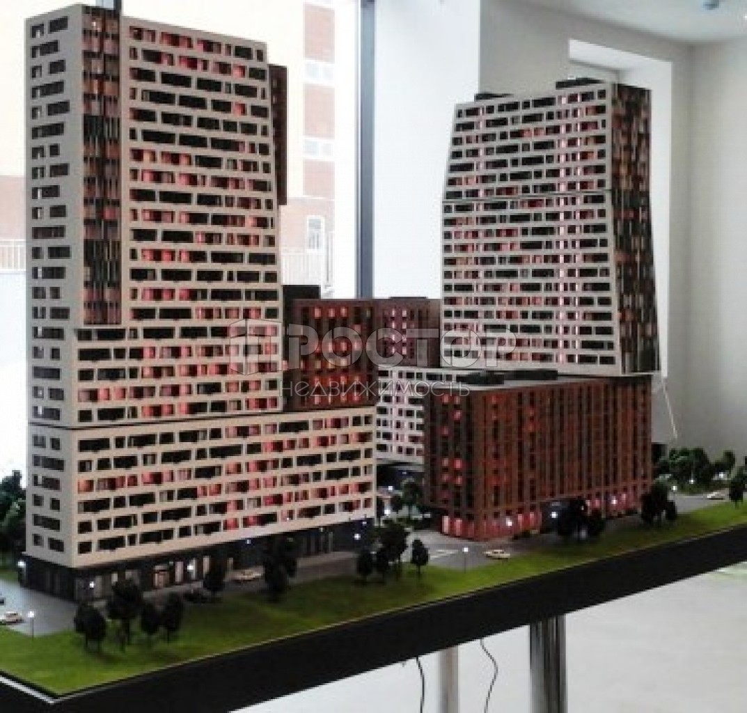1-комнатная квартира, 36.6 м² - фото 4