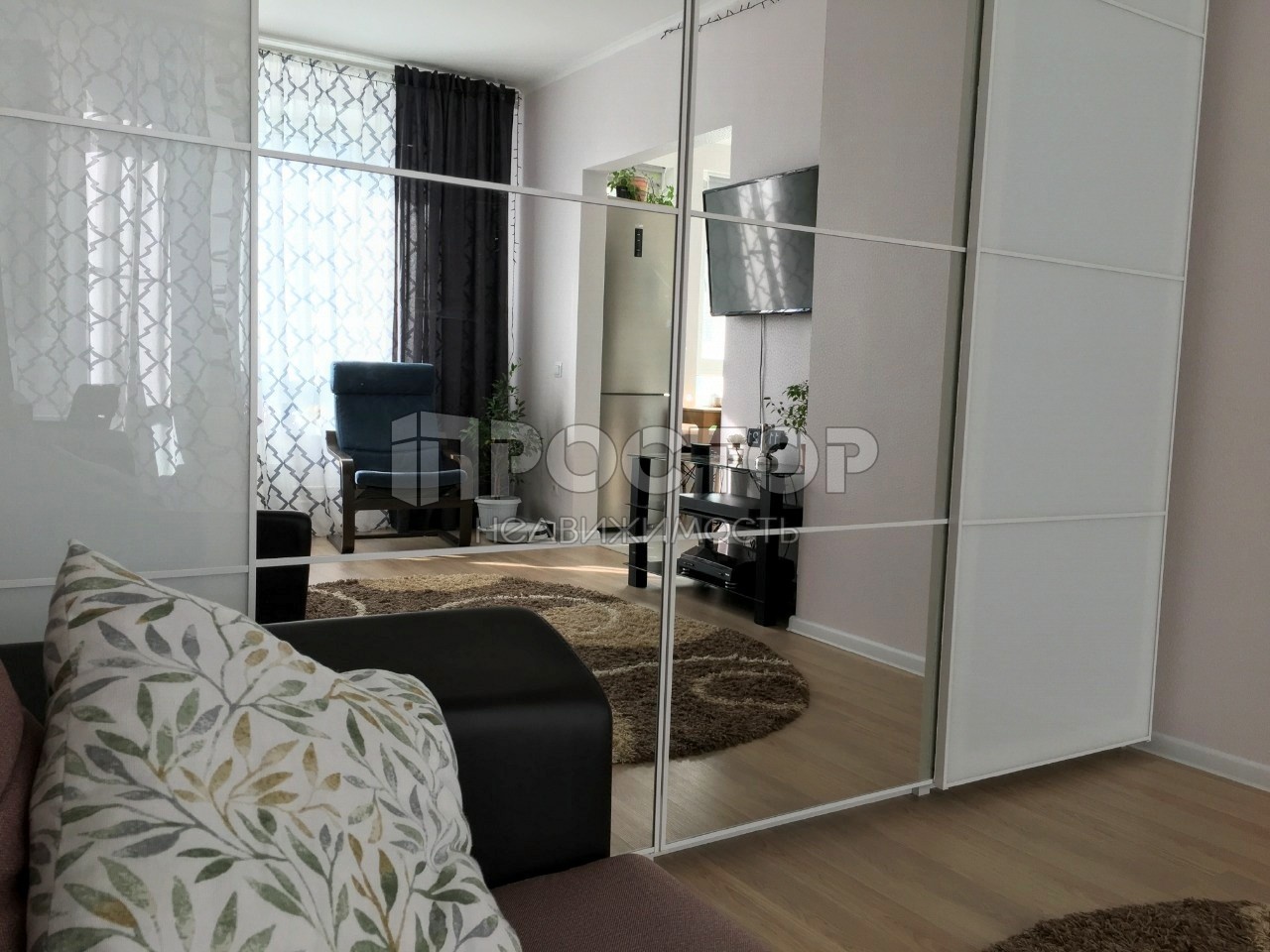 1-комнатная квартира, 34.4 м² - фото 2