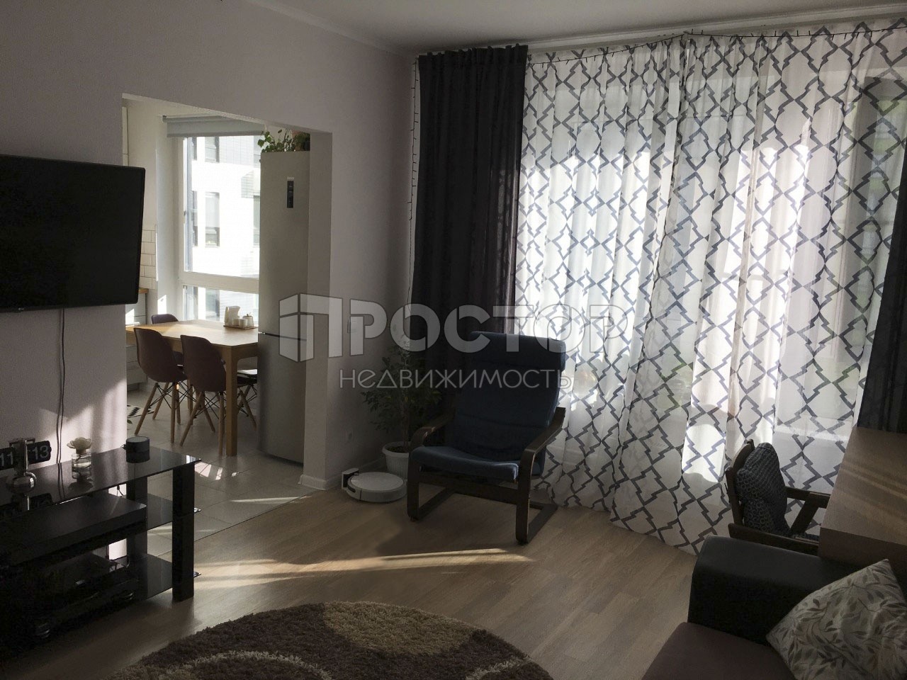 1-комнатная квартира, 34.4 м² - фото 8