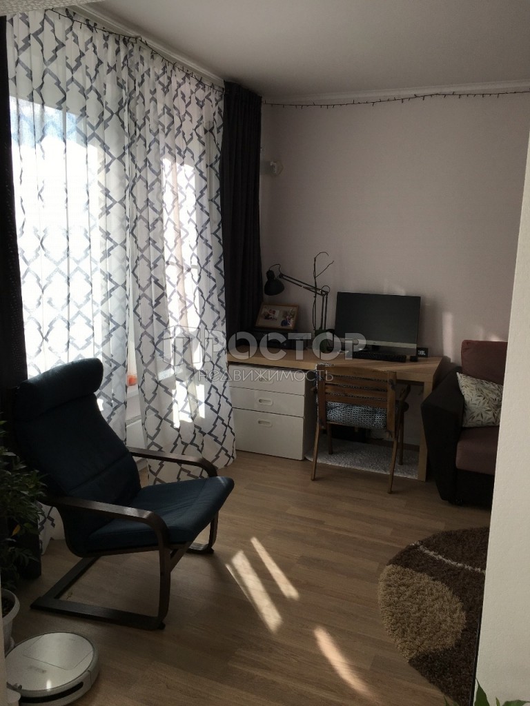 1-комнатная квартира, 34.4 м² - фото 4