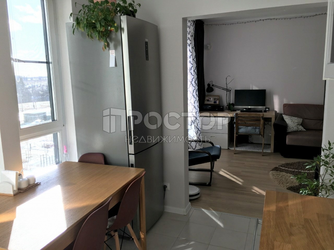 1-комнатная квартира, 34.4 м² - фото 3