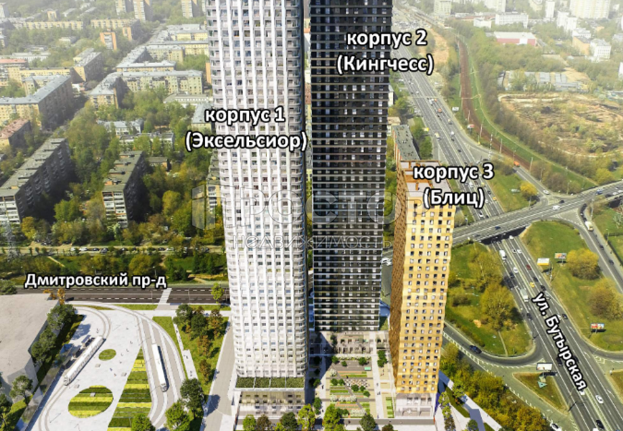 1-комнатная квартира, 42.6 м² - фото 14