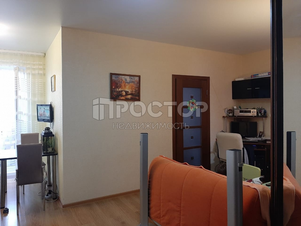1-комнатная квартира, 43 м² - фото 3