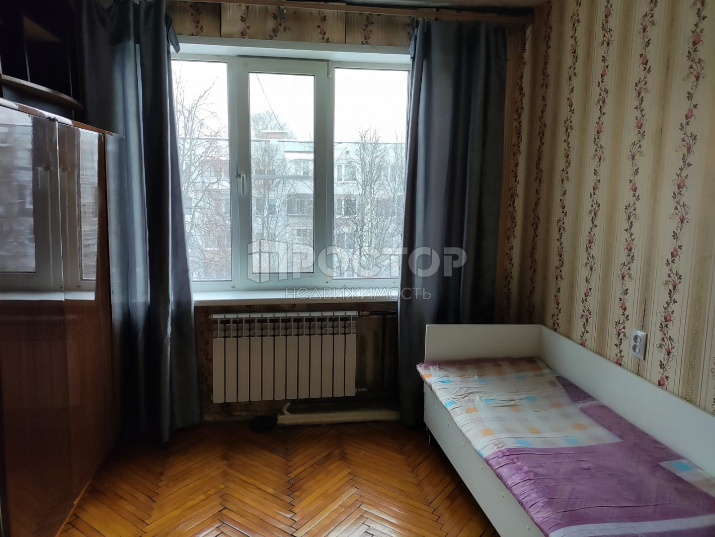 1-комнатная квартира, 32 м² - фото 3