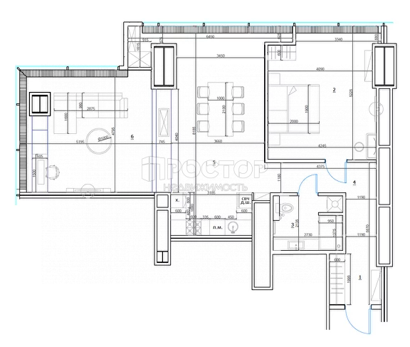 4-комнатная квартира, 99.96 м² - фото 11