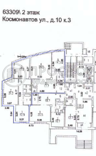 4-комнатная квартира, 140.6 м² - фото 19