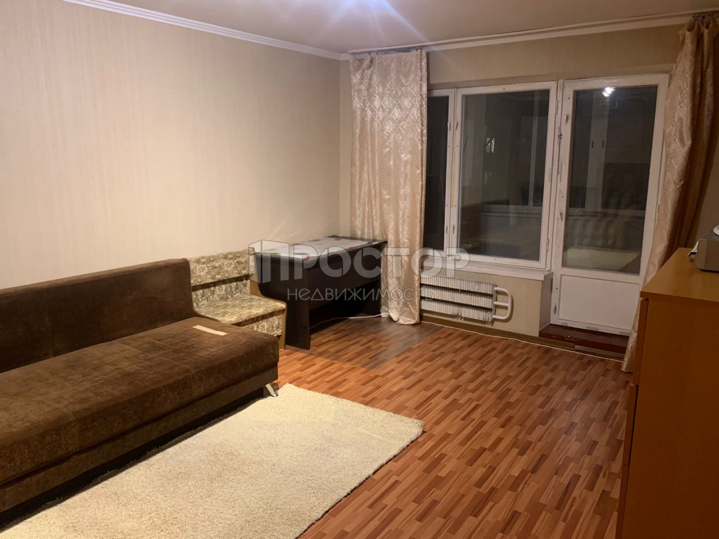 1-комнатная квартира, 35 м² - фото 2
