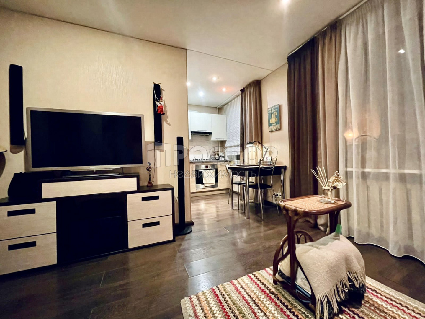 1-комнатная квартира, 34 м² - фото 3